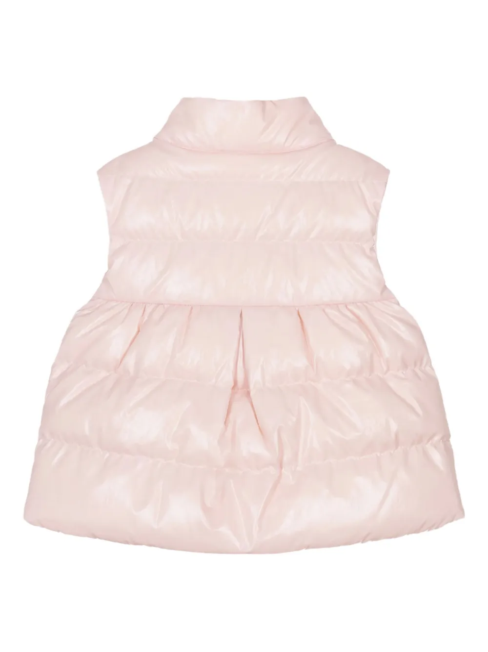 Moncler Enfant Bodywarmer met logopatch Roze