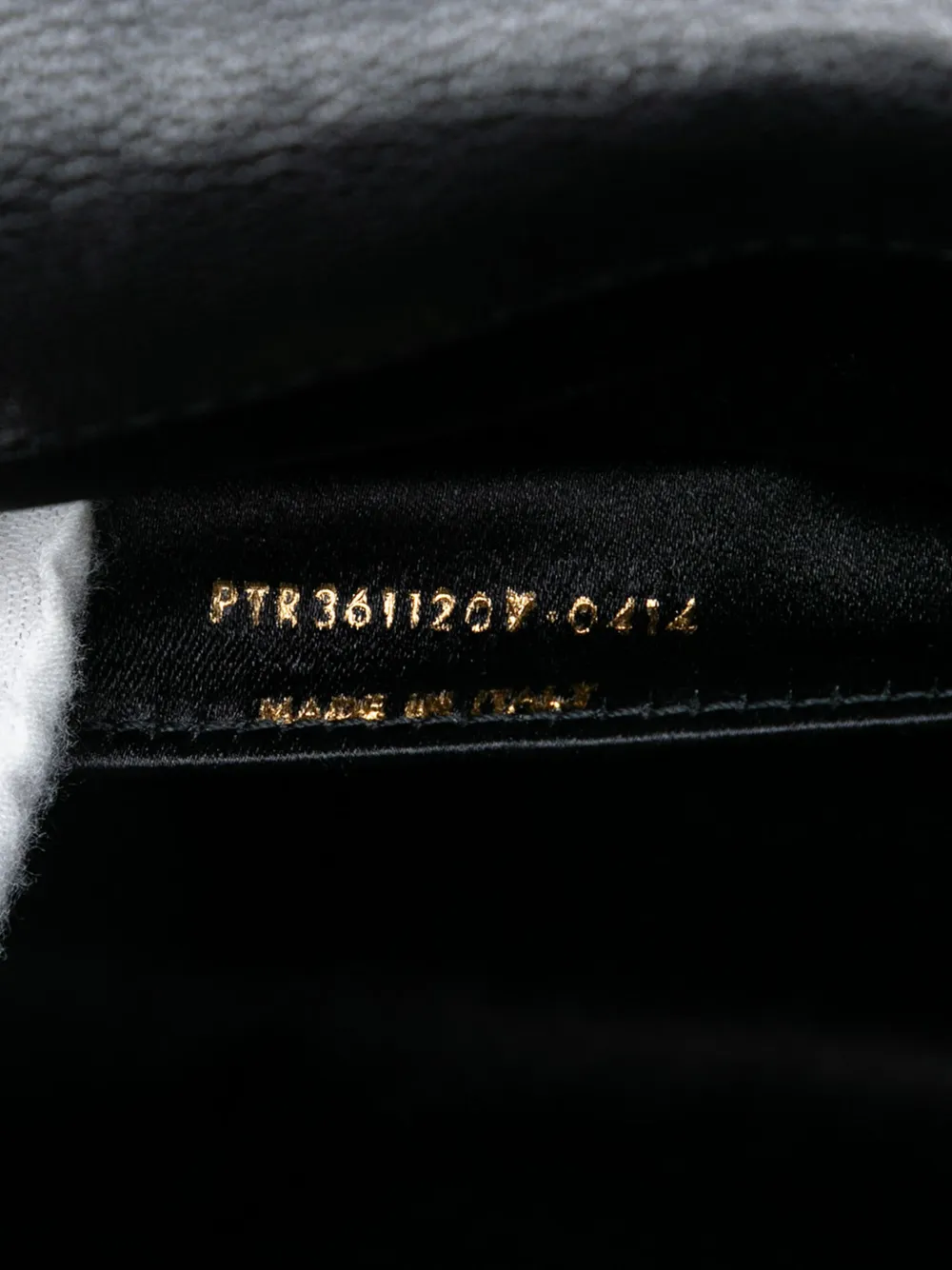 Pre-owned Saint Laurent 2000-2012 Large Calfskin Monogram Belle De Jour Clutch Bag In Black