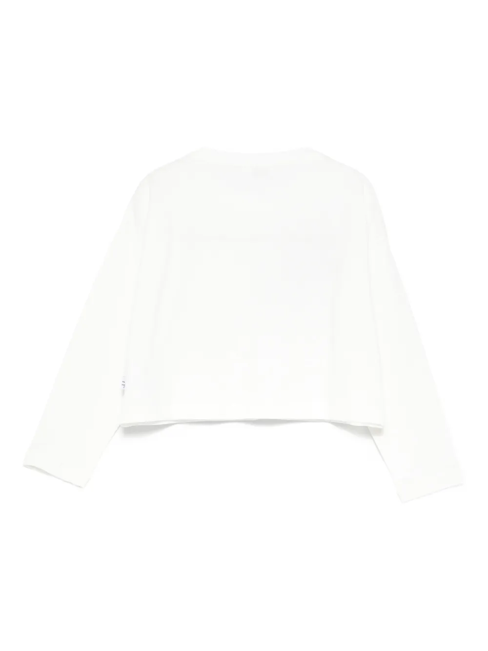 Il Gufo Long-sleeve Cotton T-shirt In White