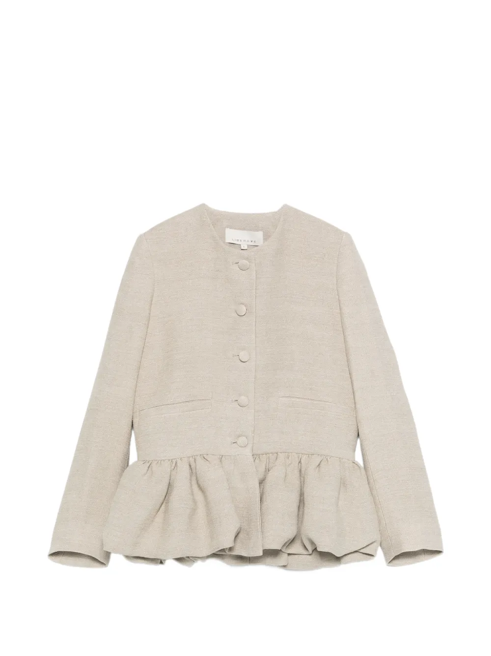 LIBEROWE button-fastening jacket - Toni neutri