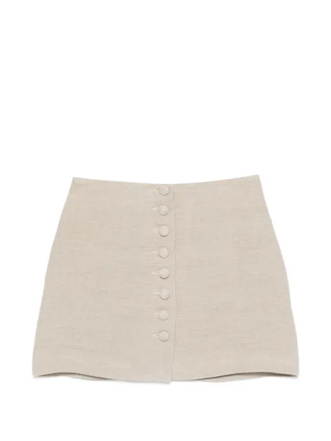 LIBEROWE buttoned mini skirt