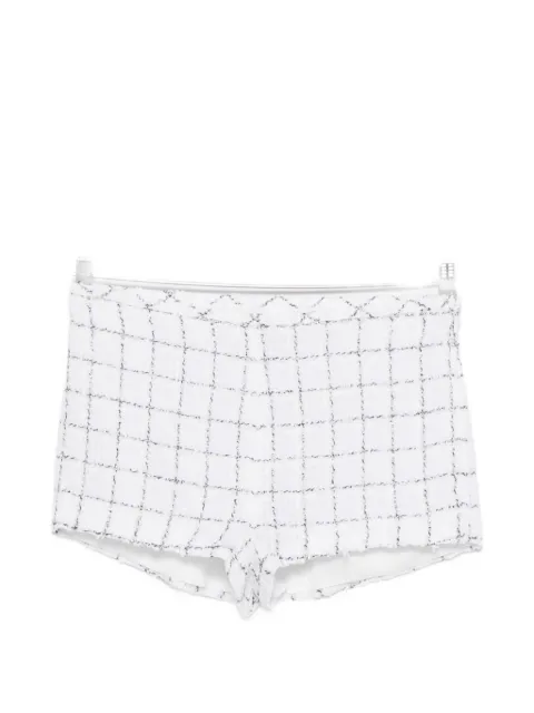 LIBEROWE Madeline check-pattern shorts