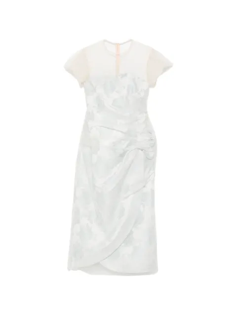 Simone Rocha layered gathered midi dress
