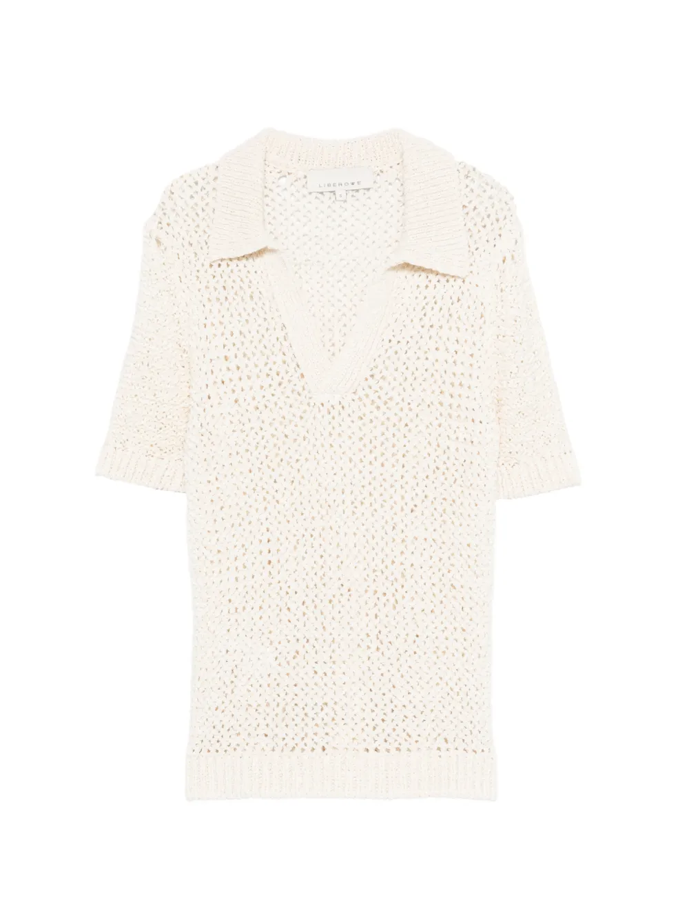 LIBEROWE V-neck knitted top