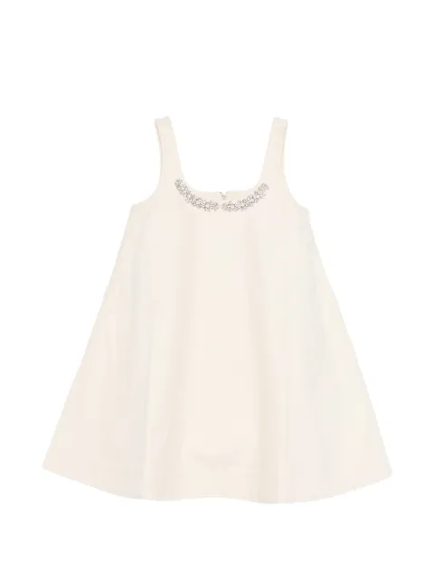 Simone Rocha embellished A-line mini dress