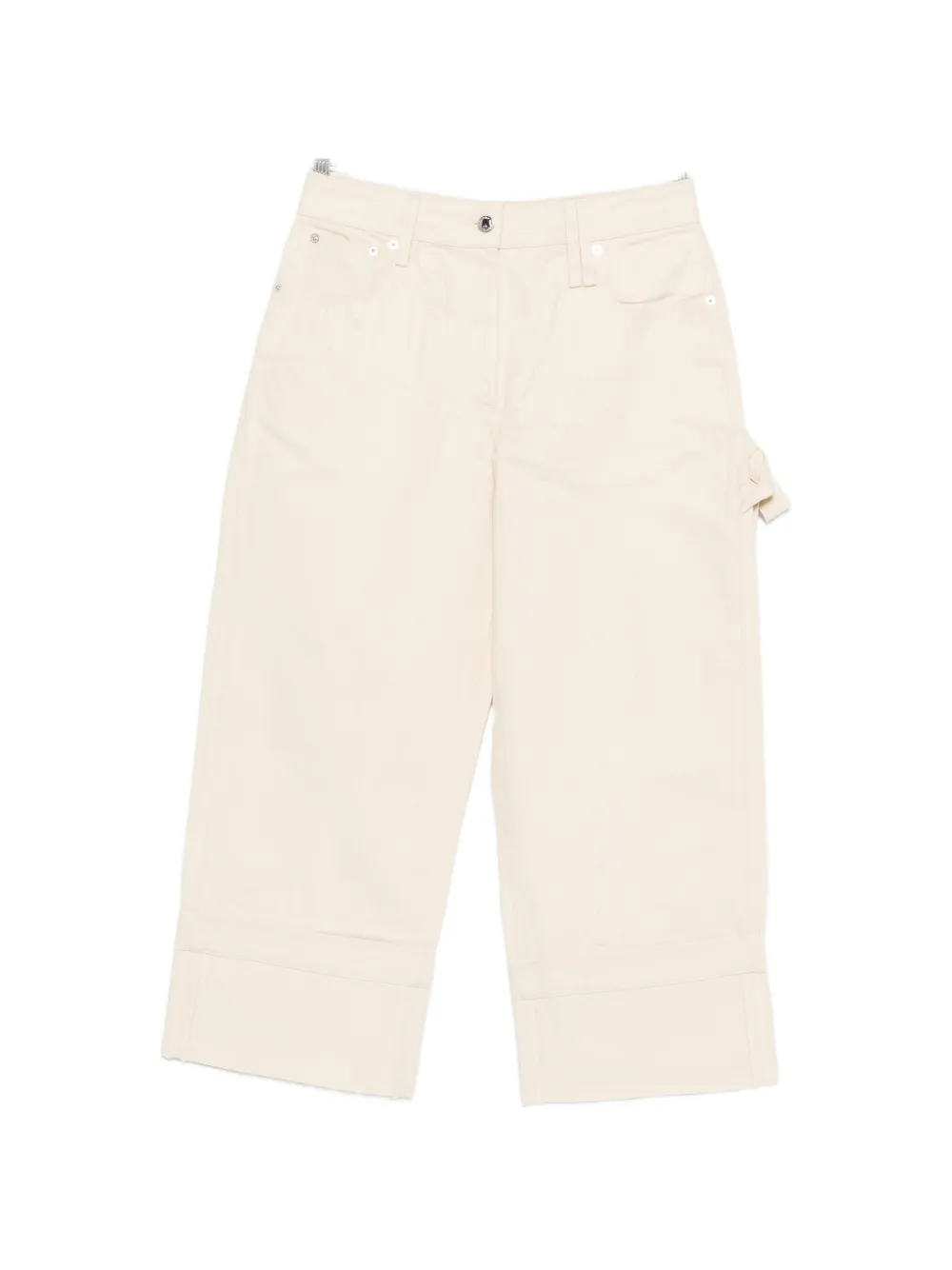 Simone Rocha belt-loop jeans - Toni neutri