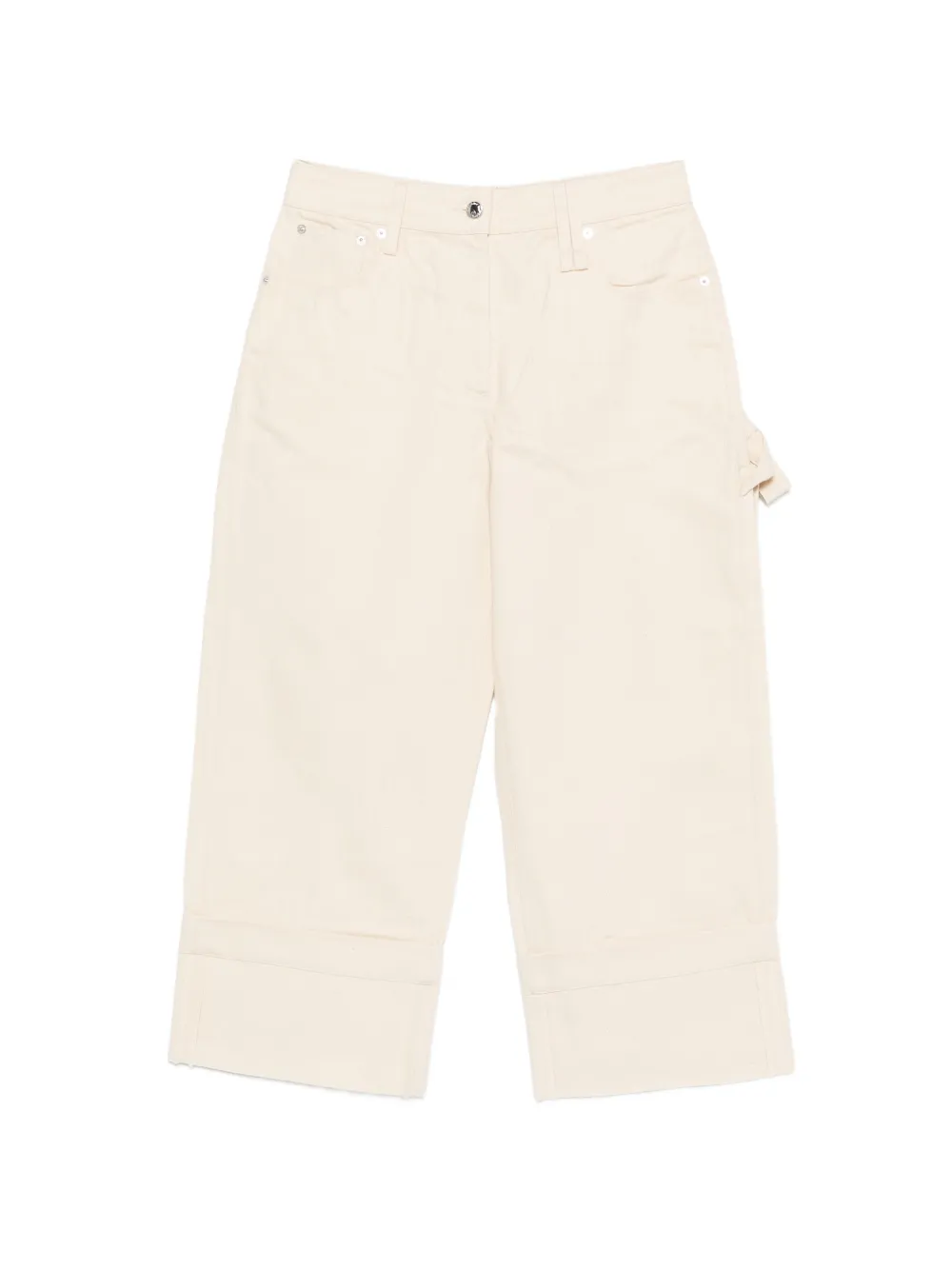 Simone Rocha belt-loop jeans - Toni neutri