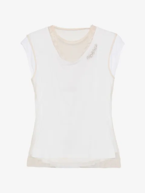 Simone Rocha T-shirt met kant