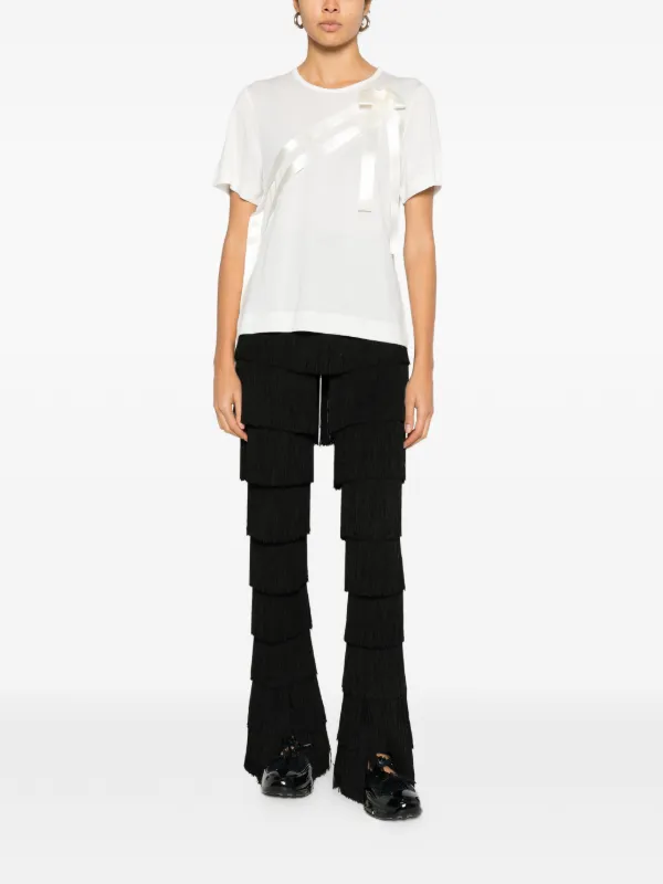 Simone Rocha リボン Tシャツ | ホワイト | FARFETCH JP