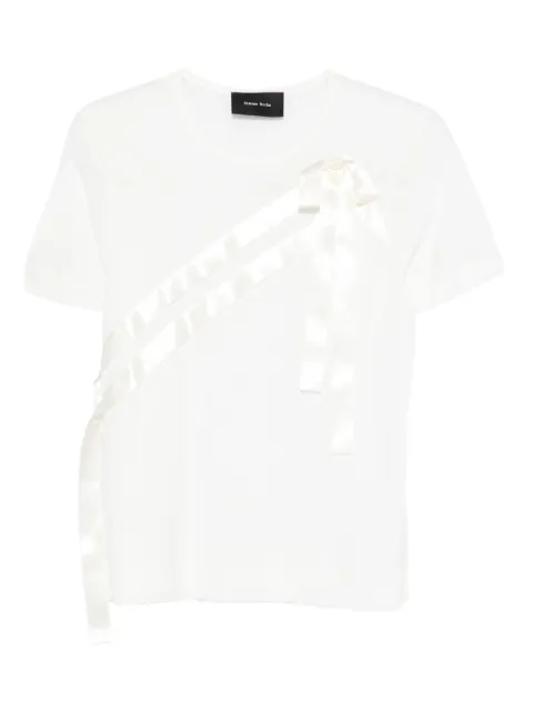 Simone Rocha sash bow T-shirt