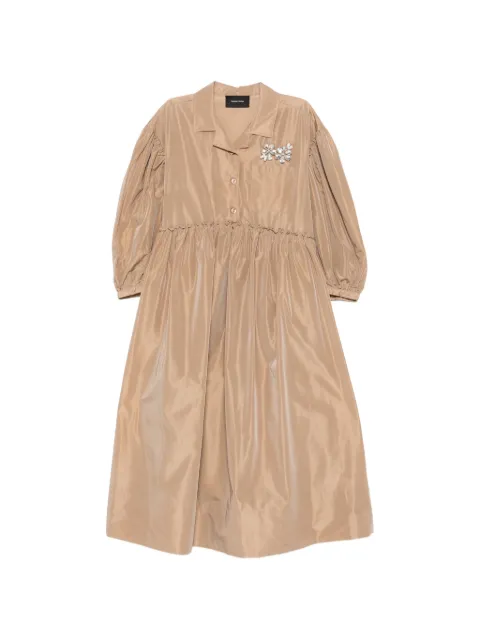 Simone Rocha embellished-detail midi dress