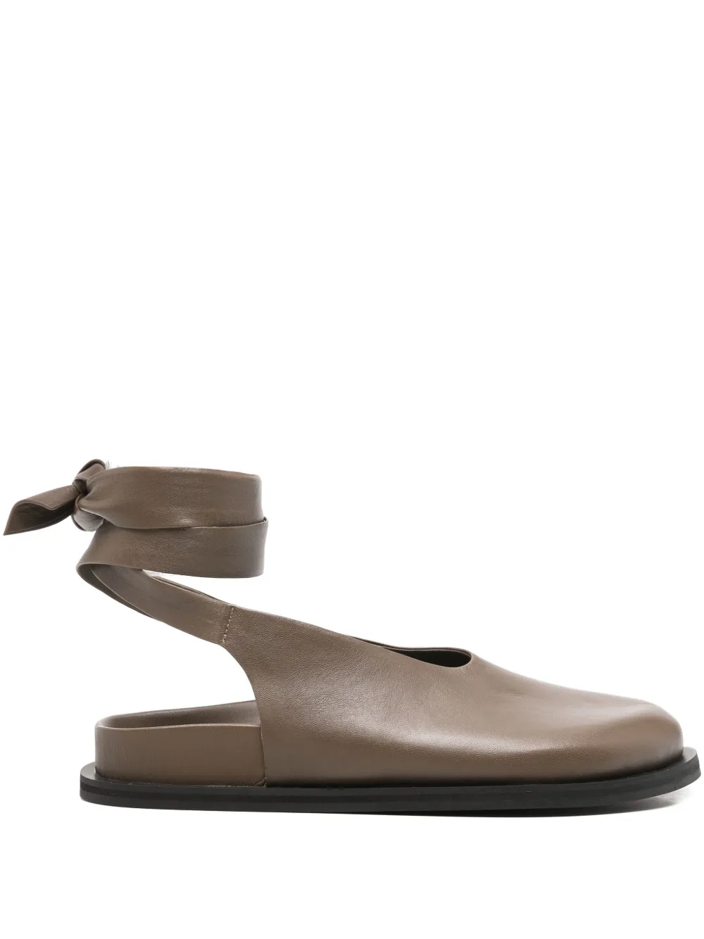 A.EMERY Marion tied clogs | Brown | Image 1