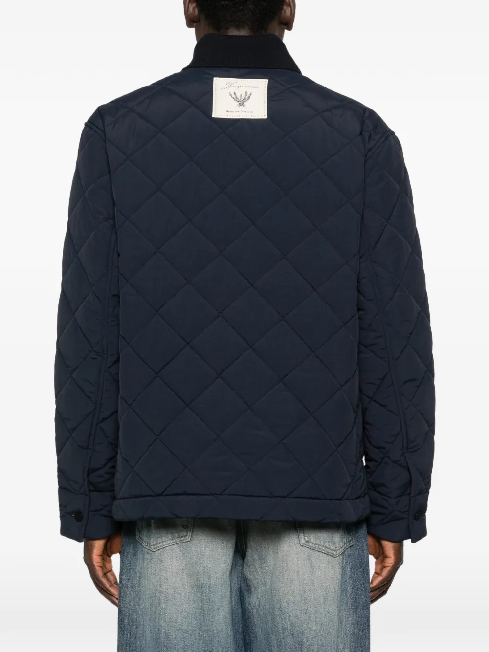 Jacquemus Bastide gewatteerd jack Blauw