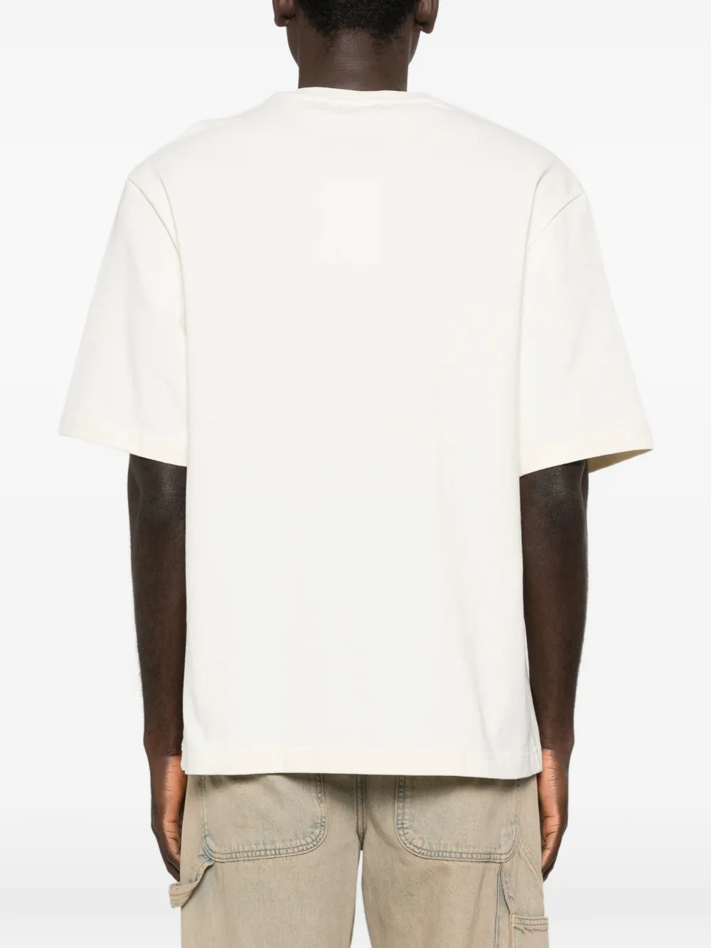 Jacquemus The Pelle T-shirt met borduurwerk Beige