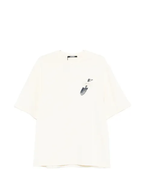 Jacquemus embroidered shovel T-shirt