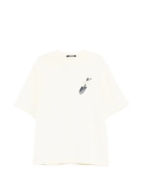 Jacquemus embroidered shovel T-shirt