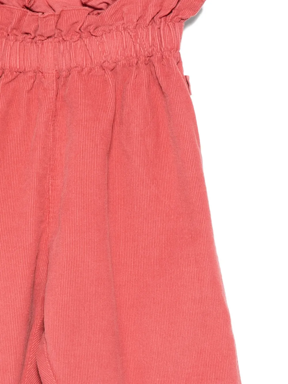 Teddy & Minou Ruffled-waistband Trousers In Pink