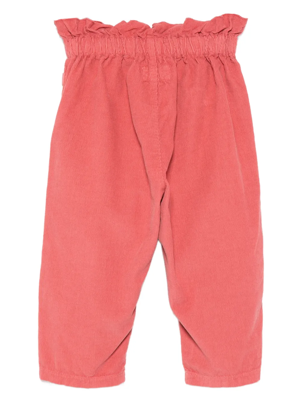Teddy & Minou Ruffled-waistband Trousers In Pink