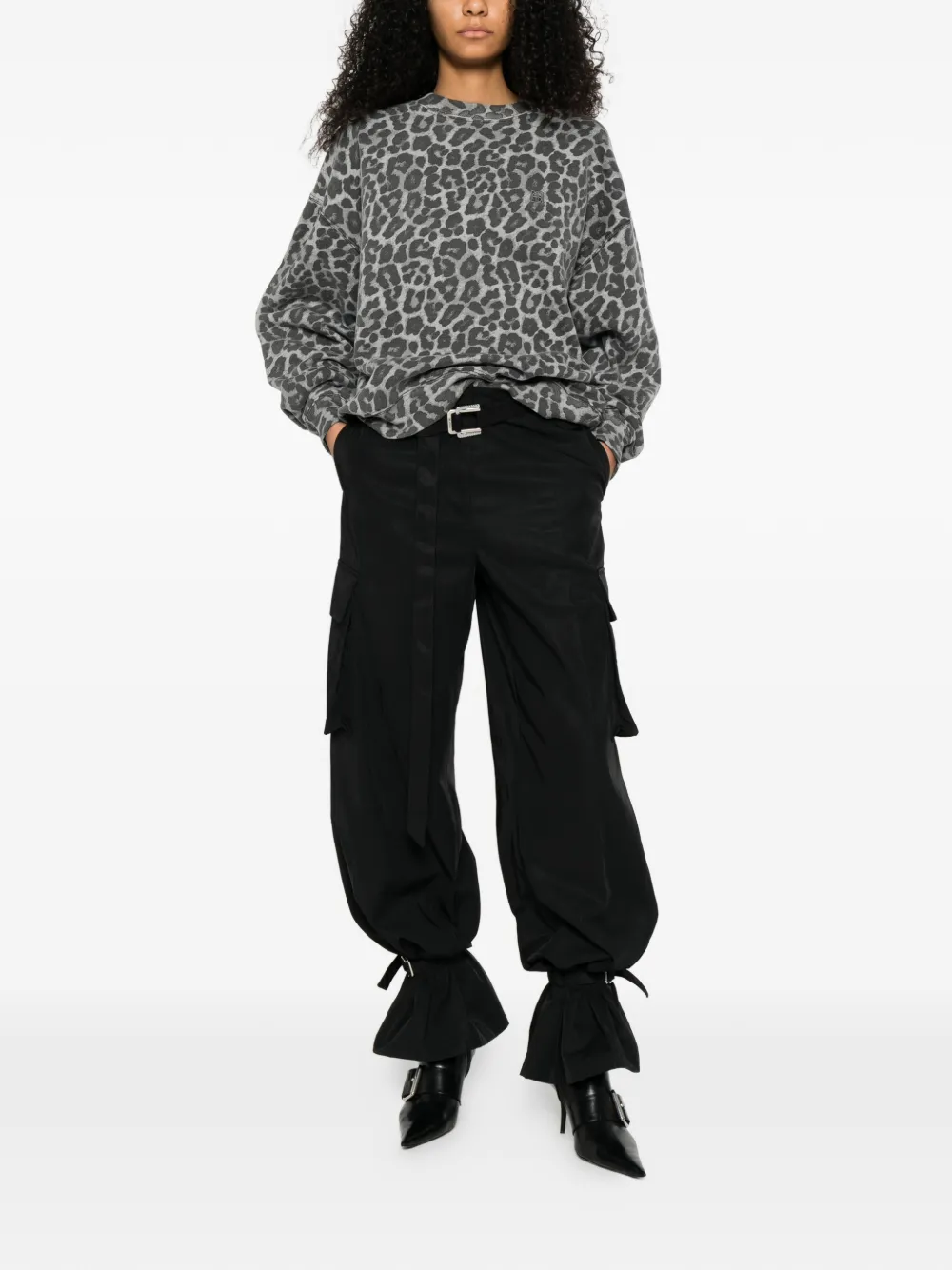 ANINE BING leopard-print sweatshirt | Sweatshirts | Image 2