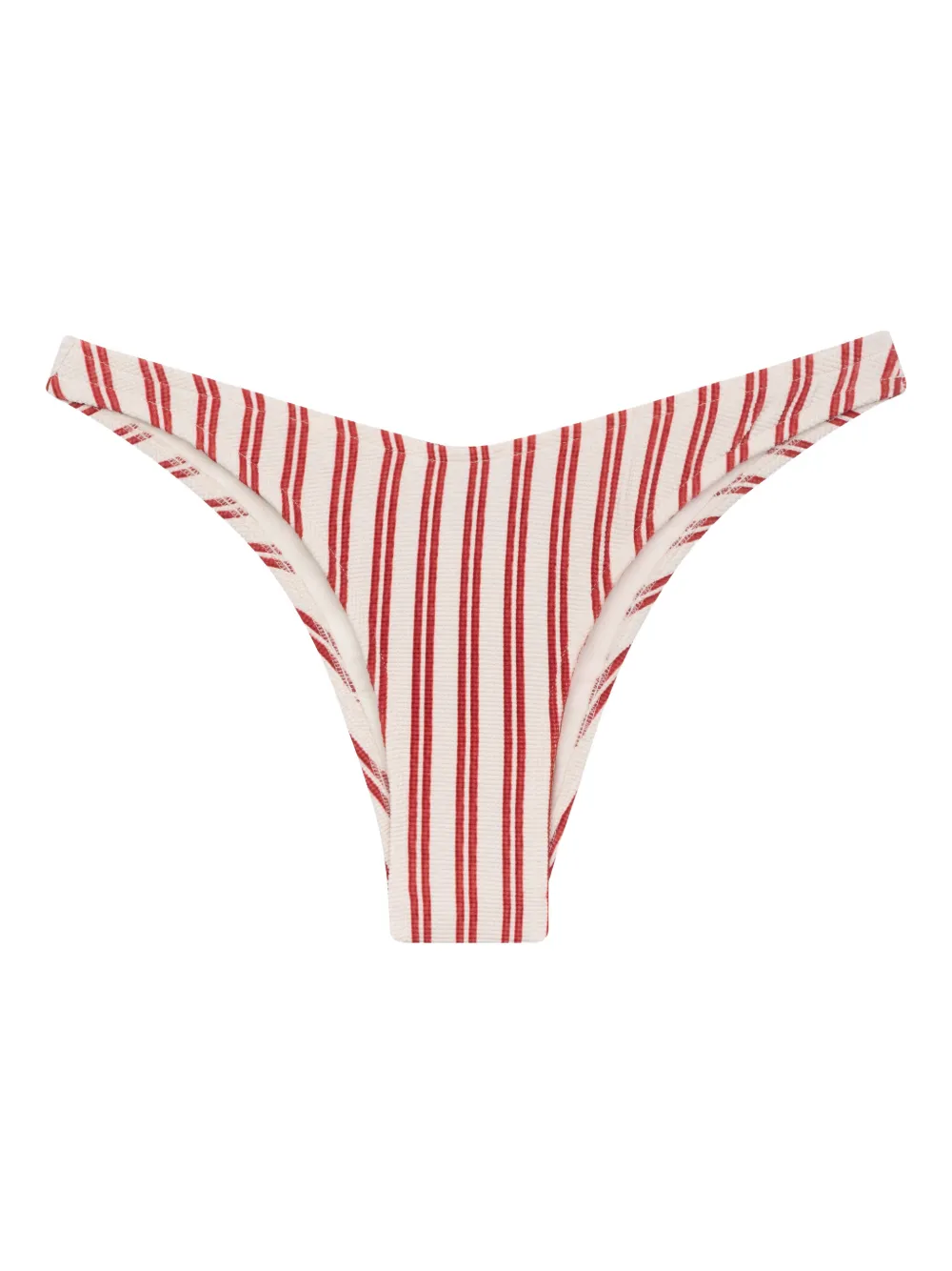 Lenny Niemeyer Slip bikini con finitura in rilievo - Bianco
