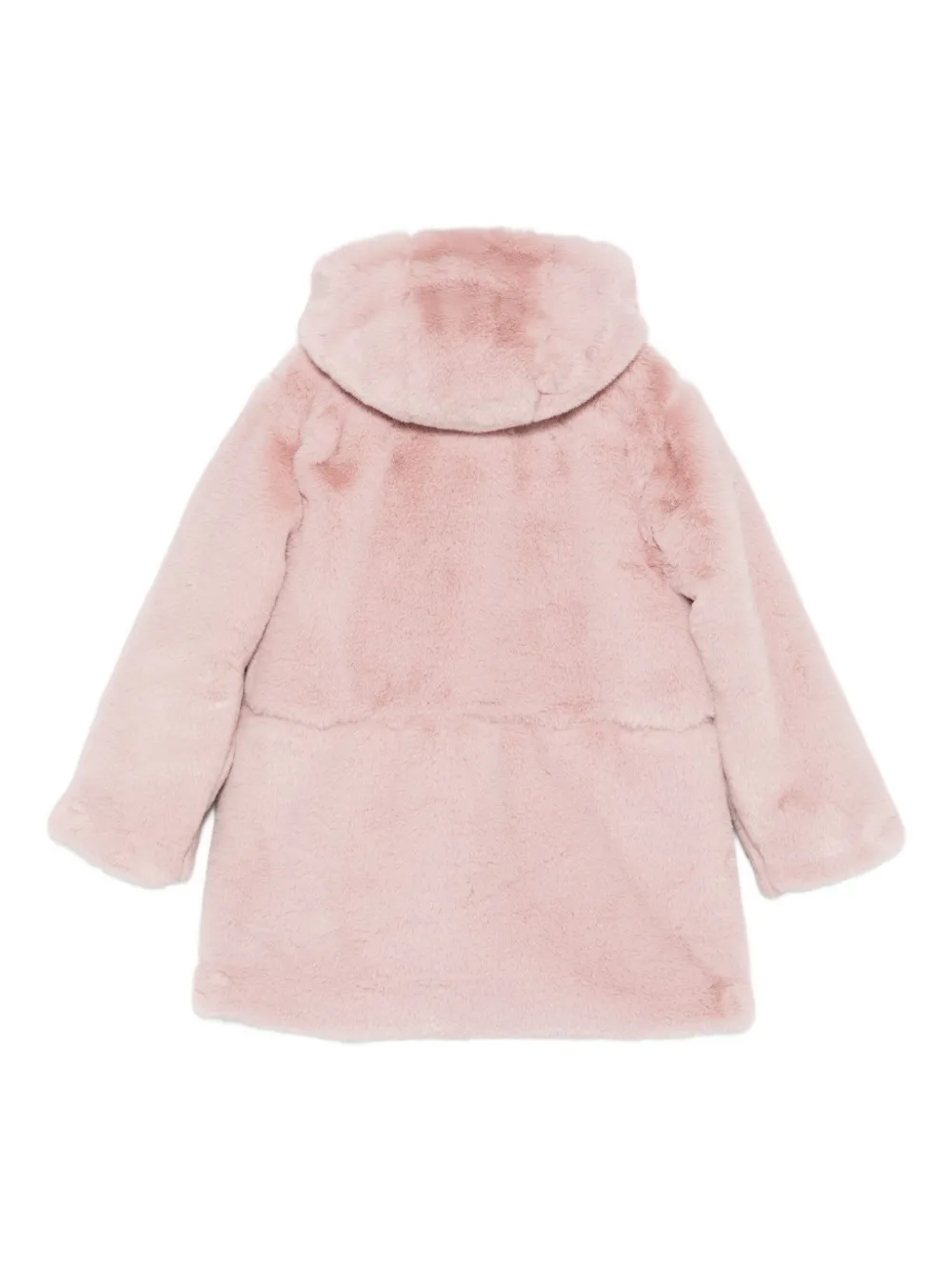 Miss Grant Kids Teddy jas van imitatiebont Roze
