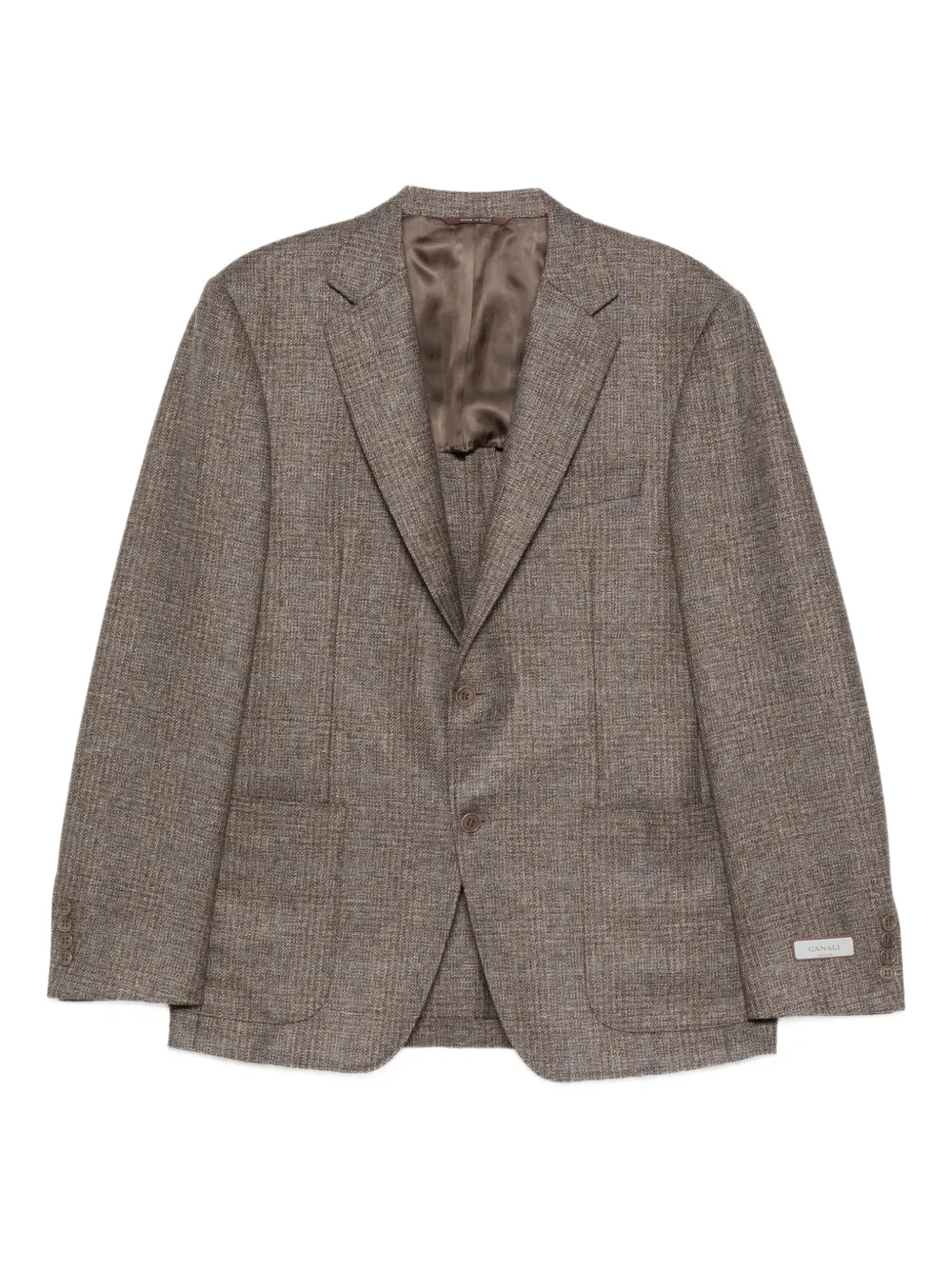Canali wool blazer | Brown | Image 1