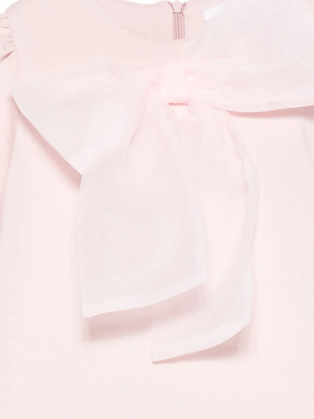 Miss Grant Kids Ballonjurk met strik Roze