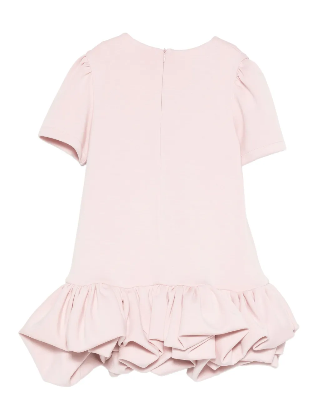 Miss Grant Kids Ballonjurk met strik Roze