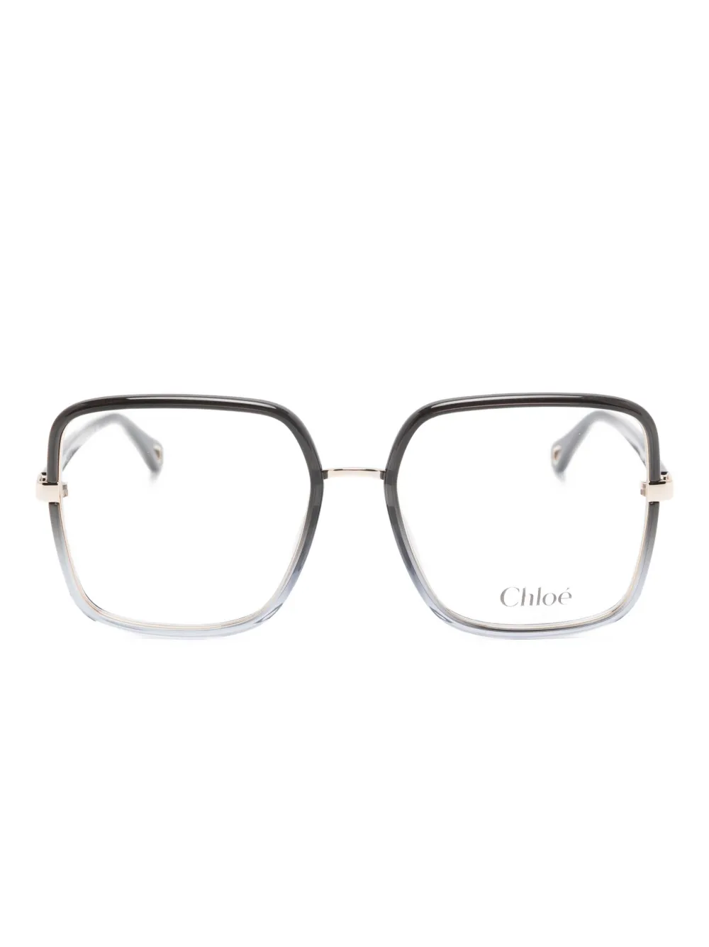 Chloé Eyewear square frame glasses | Black | Image 1