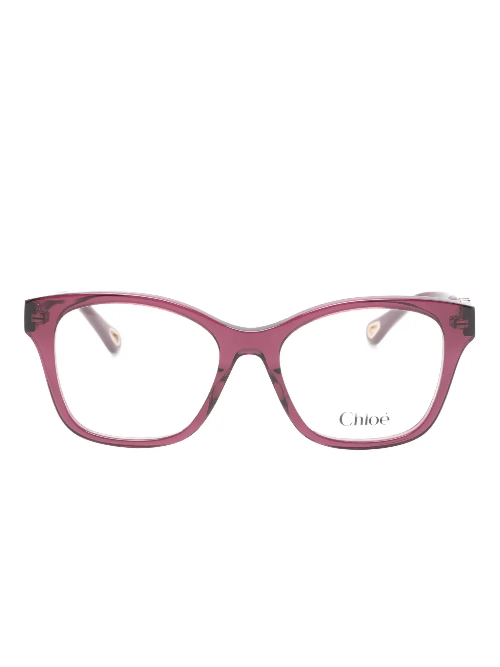 Chloé Eyewear square-frame glasses | Red | Image 1