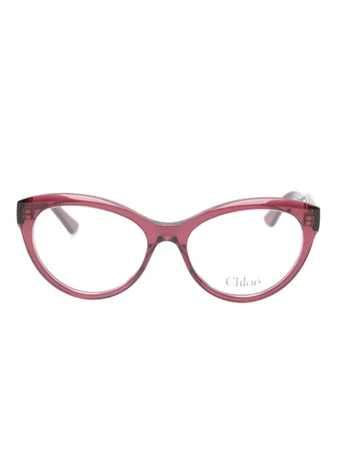 Chloé Eyewear lentes con armazón cat eye