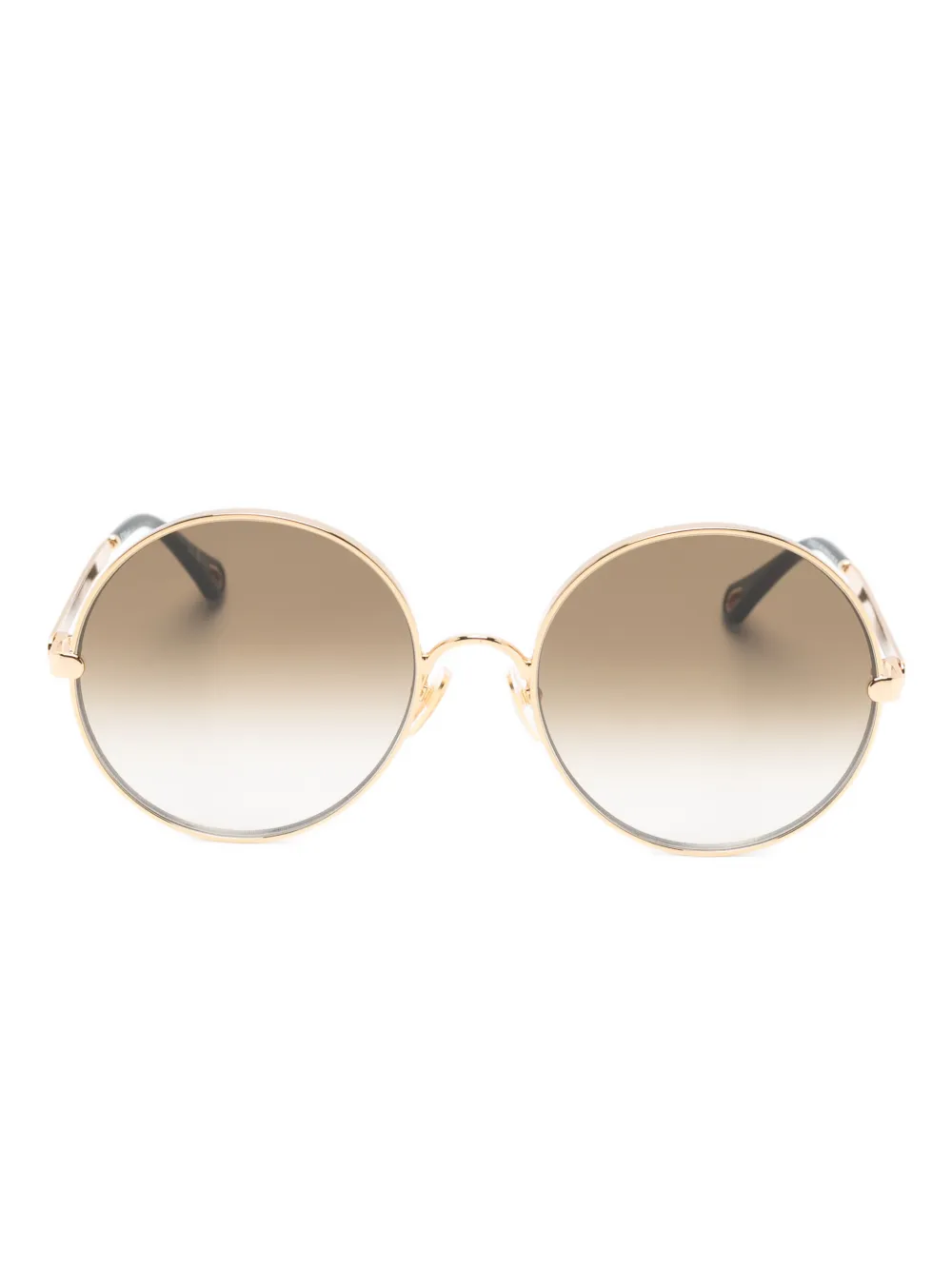 Chloé Eyewear round-frame sunglasses | Gold | Image 1