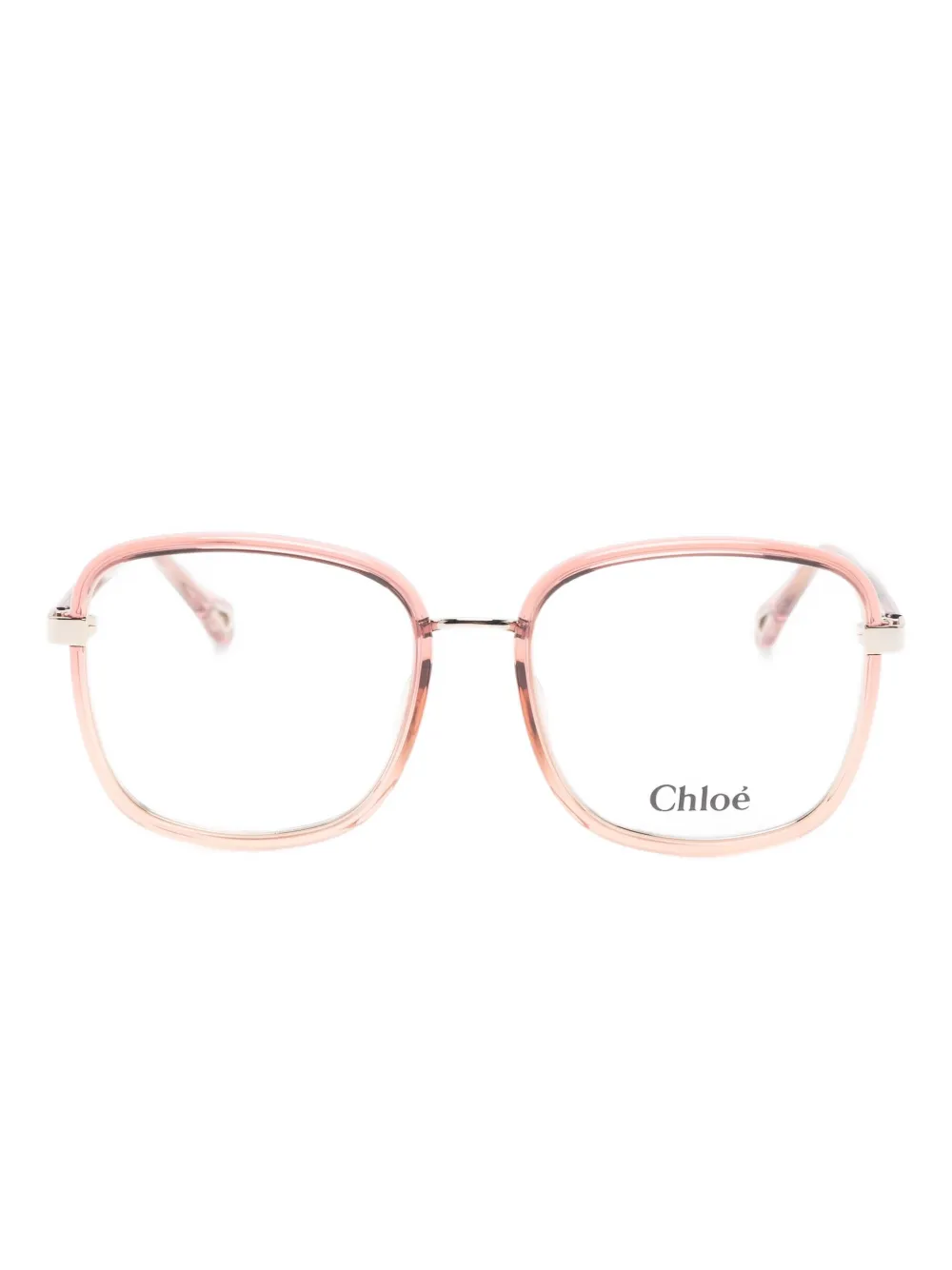Chloé Eyewear square-frame glasses | Pink | Image 1