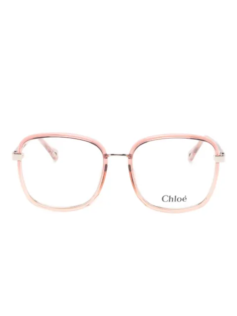 Chloé Eyewear lentes con armazón cuadrada