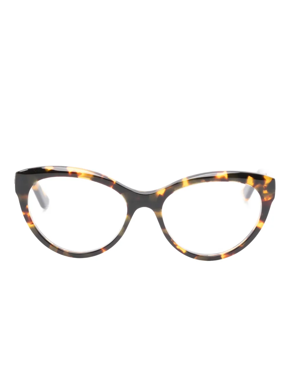Chloé Eyewear geometric-frame glasses | Brown | Image 1