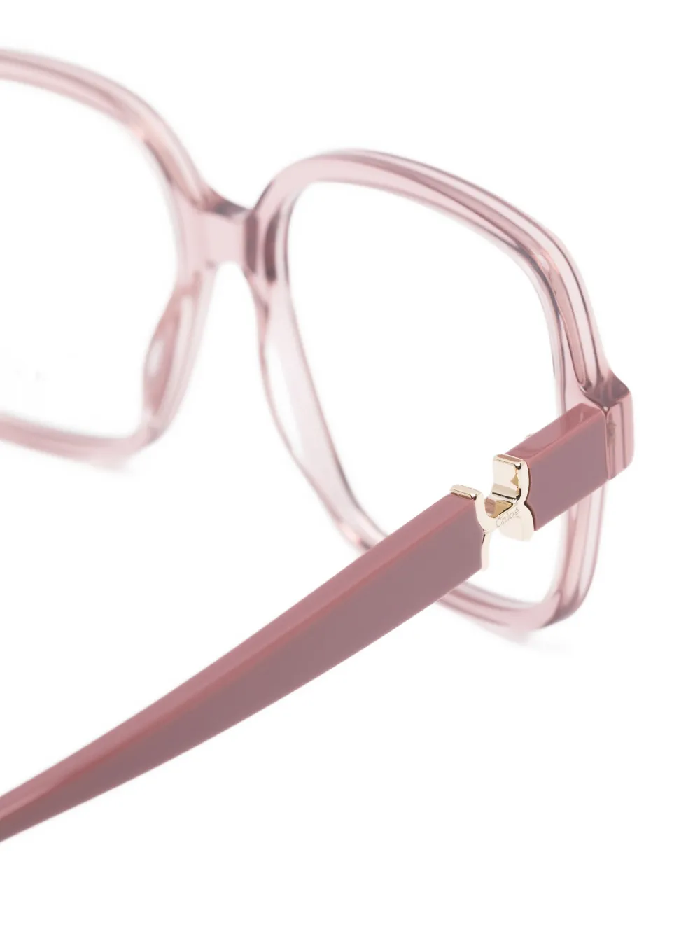 Chloé Square-shape Frame In Pink
