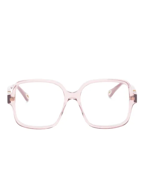 Chloé Eyewear armazón cuadrada