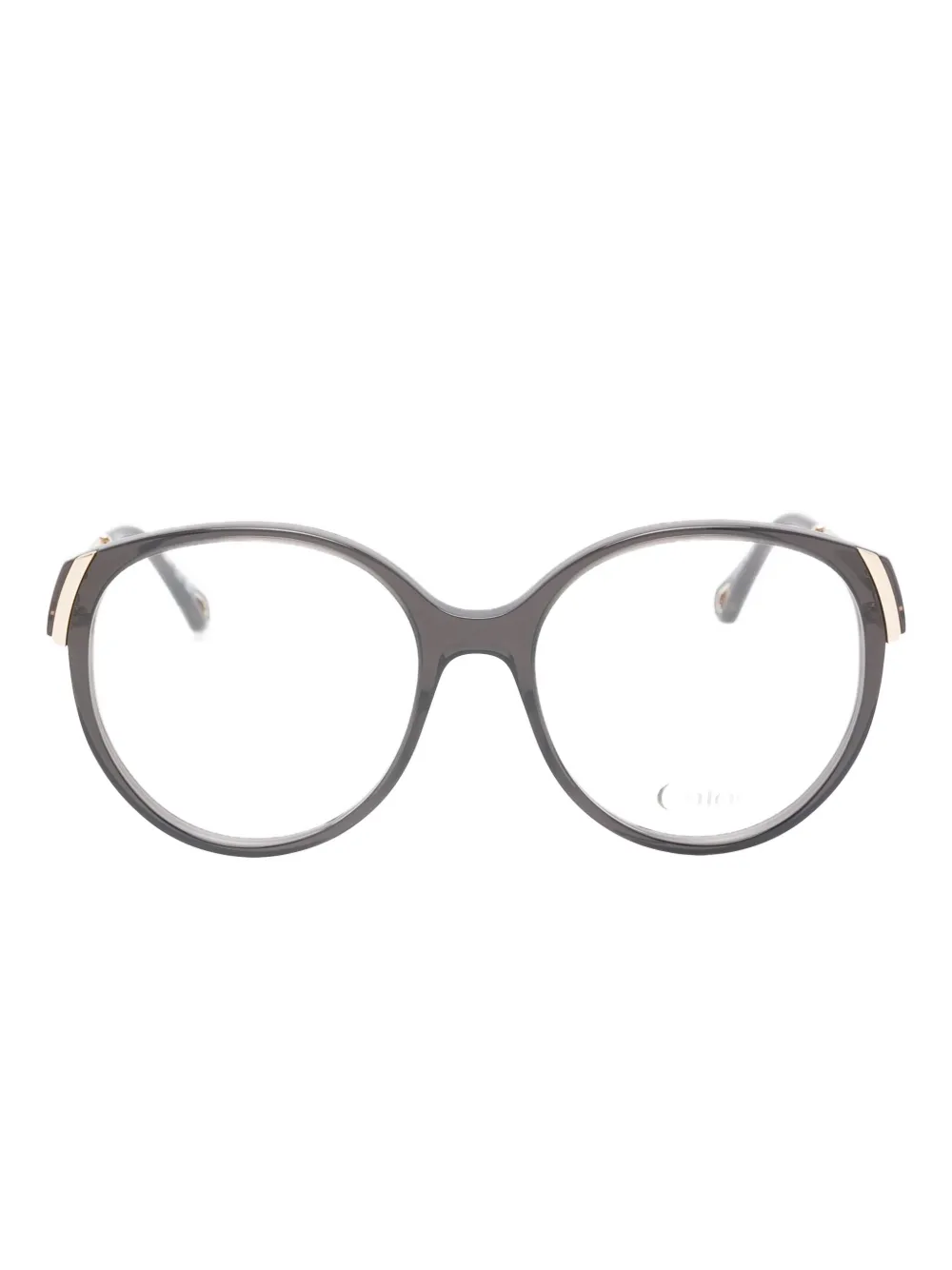 Chloé Eyewear round frame glasses | Grey | Image 1