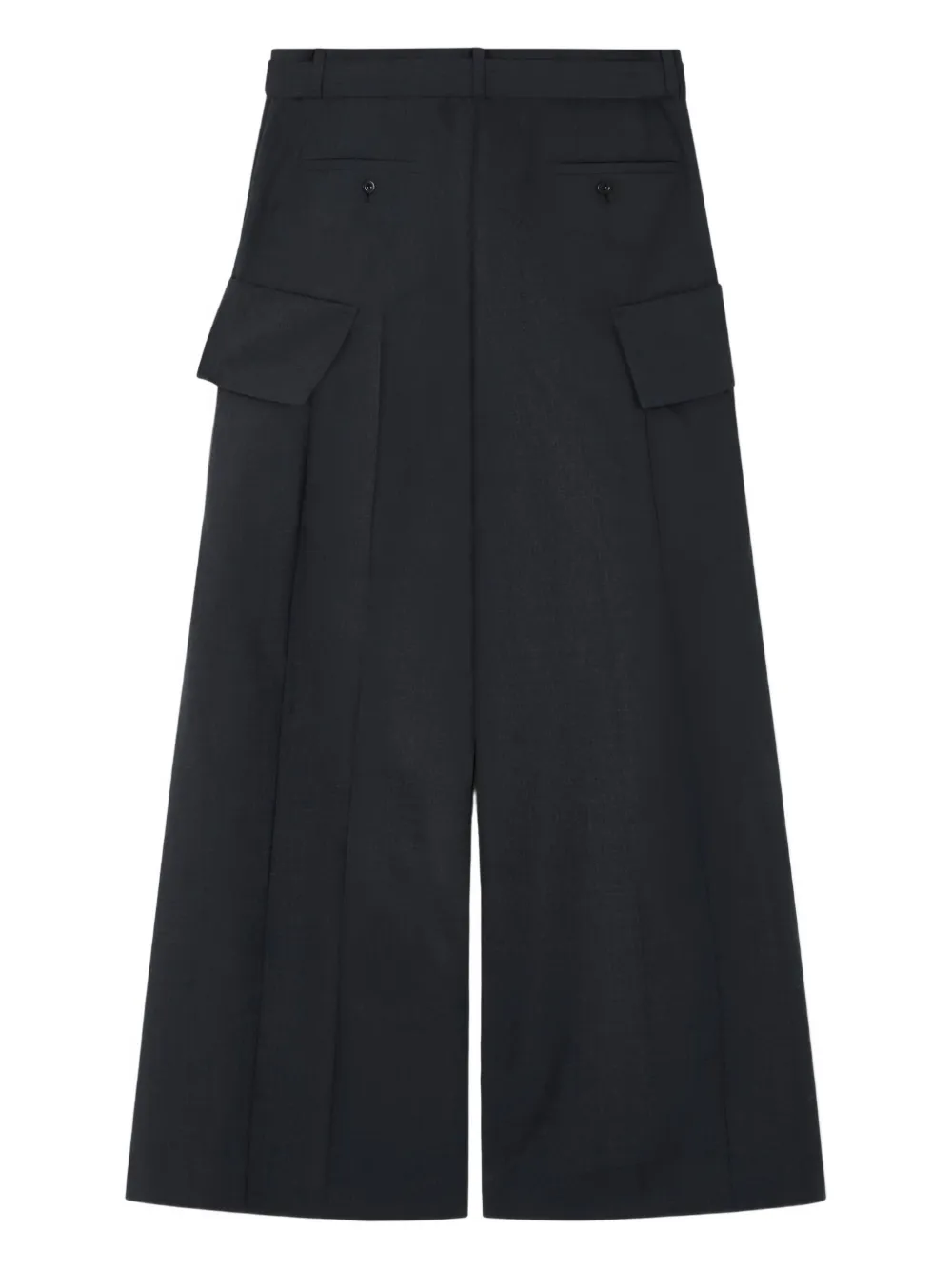 Sacai belted mcargo pockets - Blauw
