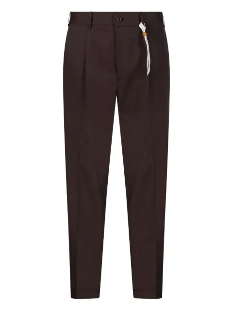 Santaniello pleated-front tailored trousers