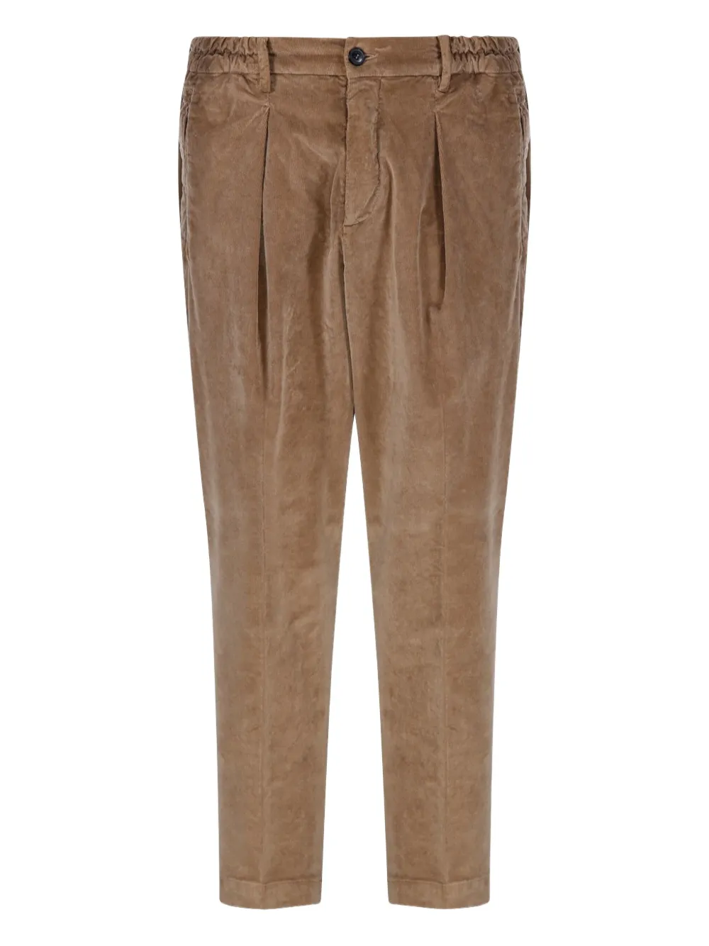 Entre Amis elasicated-waist trousers | Brown | Image 1