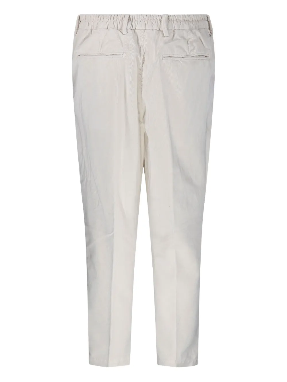 Entre Amis pleated-front elastic-waist corduroy trousers | Tapered Pants | Image 2