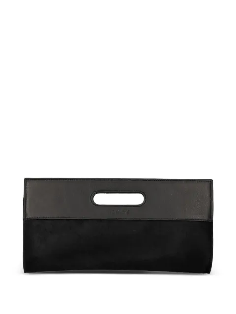 Vic Matie cut-out leather clutch bag