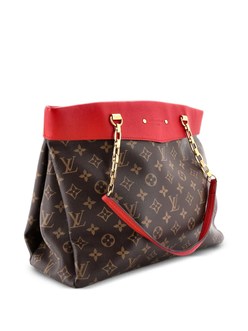 Louis Vuitton Pre-Owned Pallas Shopper Monogram Canvas and Calfskin tote bag | Pre-Owned | Image 2