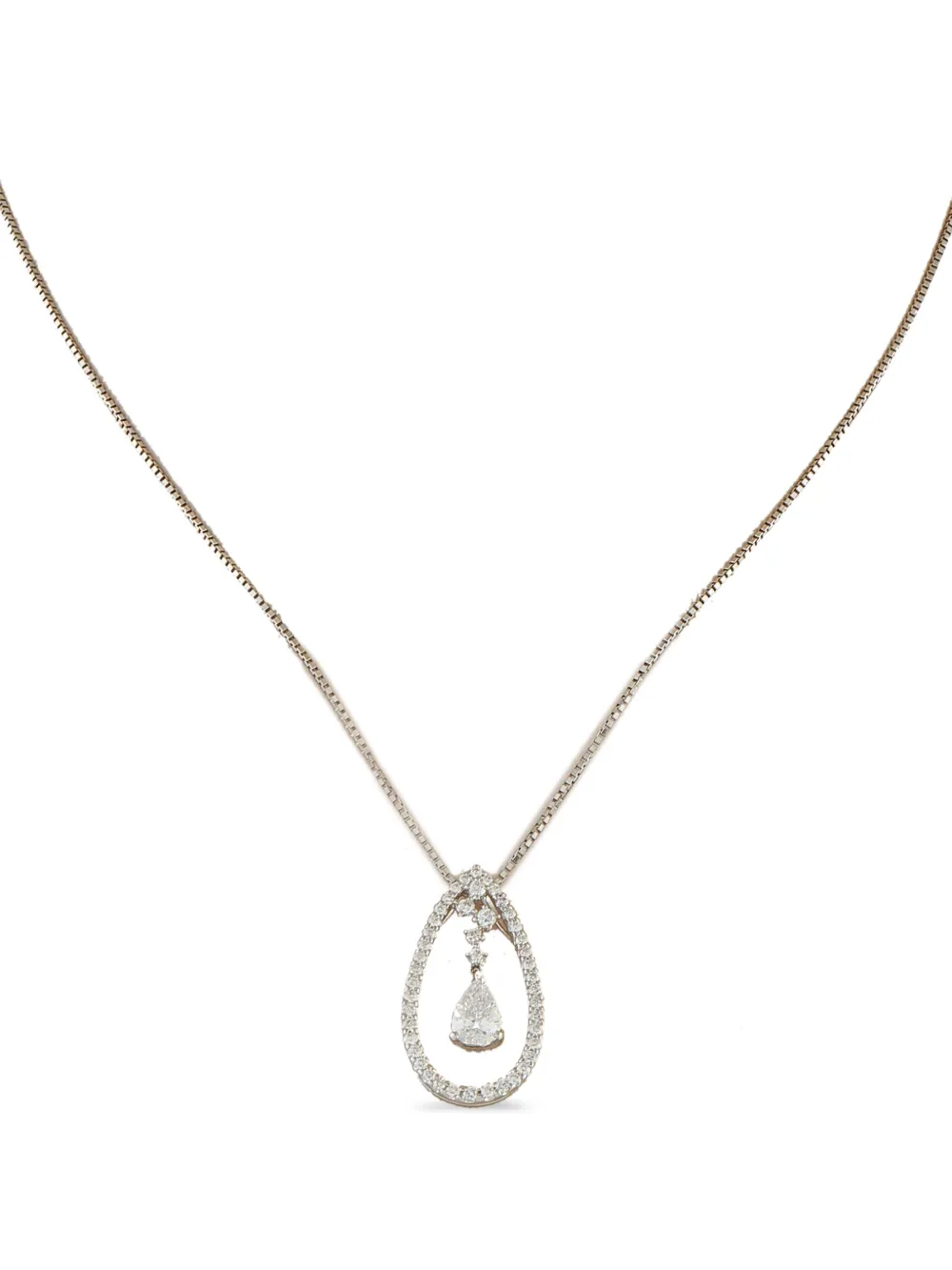 LB Exclusive platinum diamond necklace - Argento
