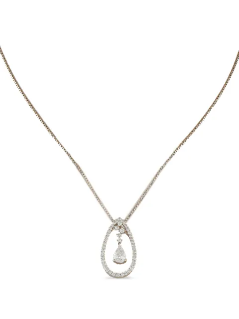 LB Exclusive platinum diamond necklace