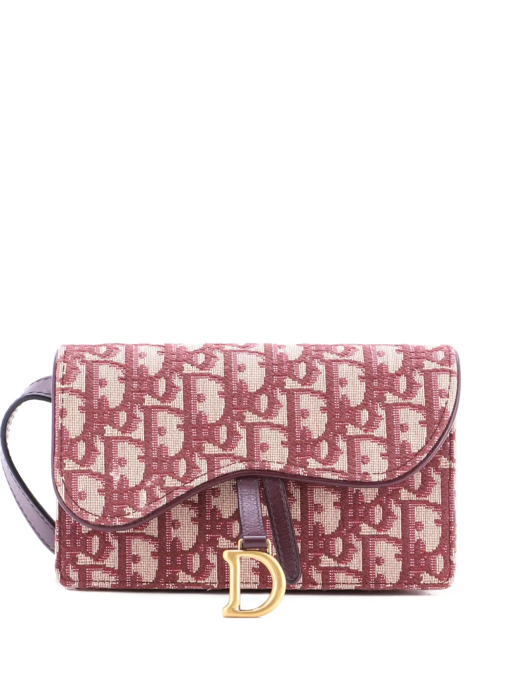 Christian Dior Pre-Owned Saddle Rectangular Oblique Canvas belt bag - Christian Dior Pre-Owned Saddle Rectangular Oblique Canvas belt bag -