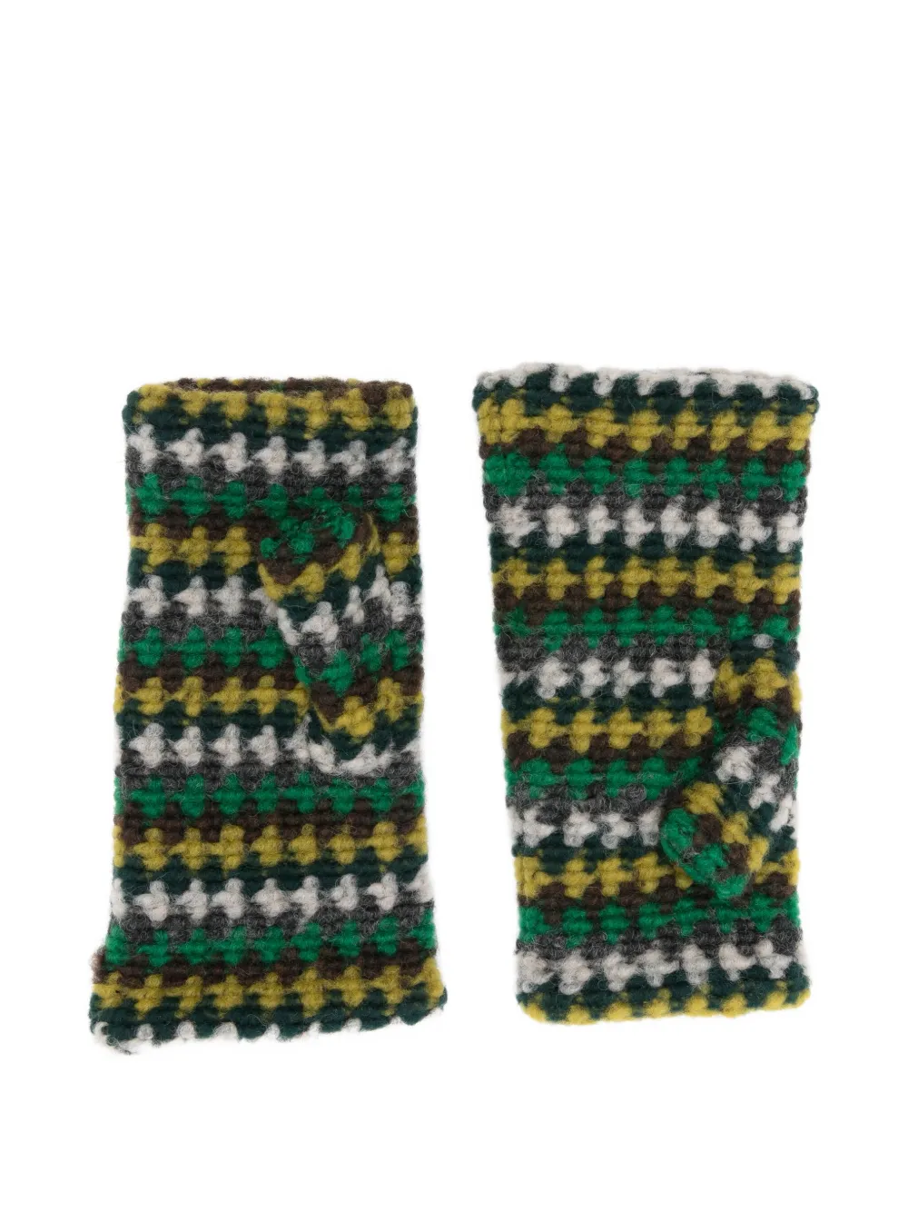 Alpo Crochet Gloves In Multi