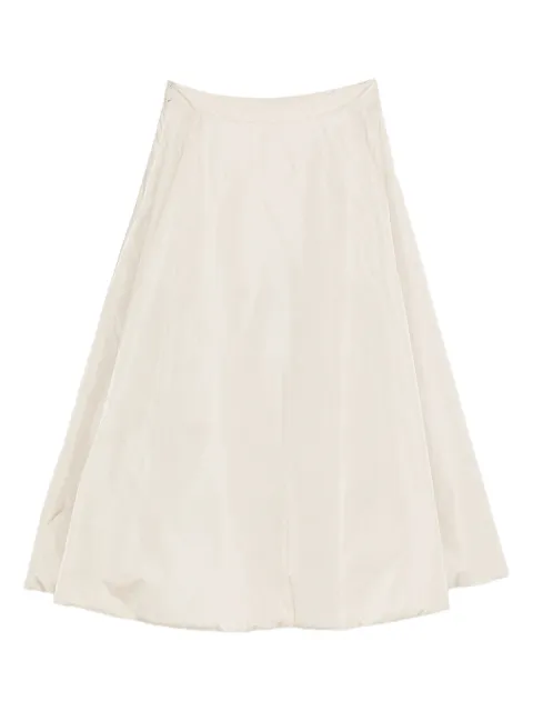 Add A-line padded skirt