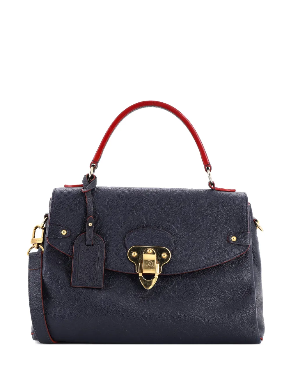 Louis Vuitton Pre-Owned Georges Handbag Monogram Empreinte Leather MM satchel - Blu